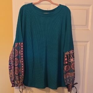 Belle By Kim Gravel Long Sleeve Top